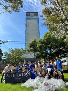 World Cleanup Dayを記念して開催した清掃活動(9/20)